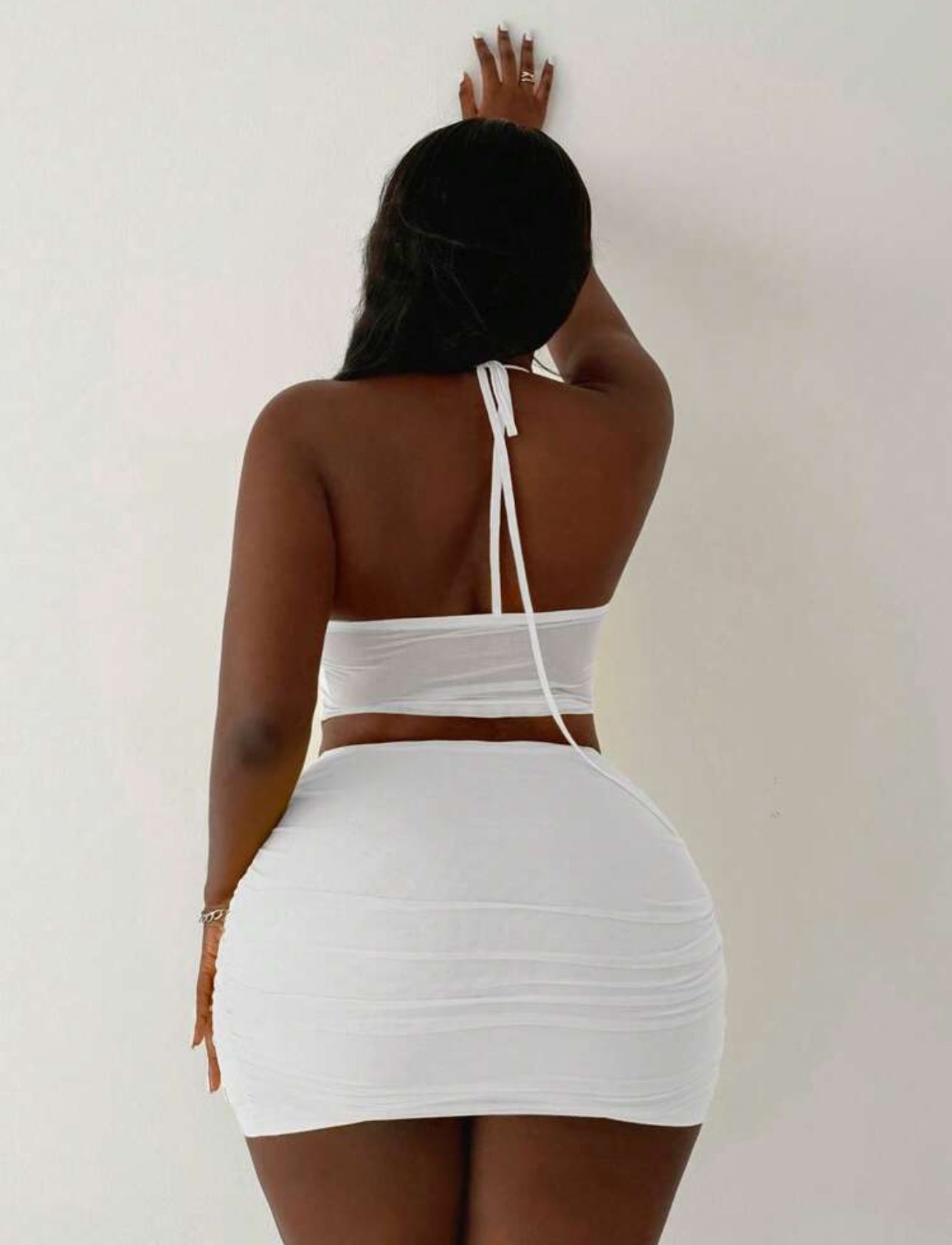 Serena Rib-Knit Collar Set