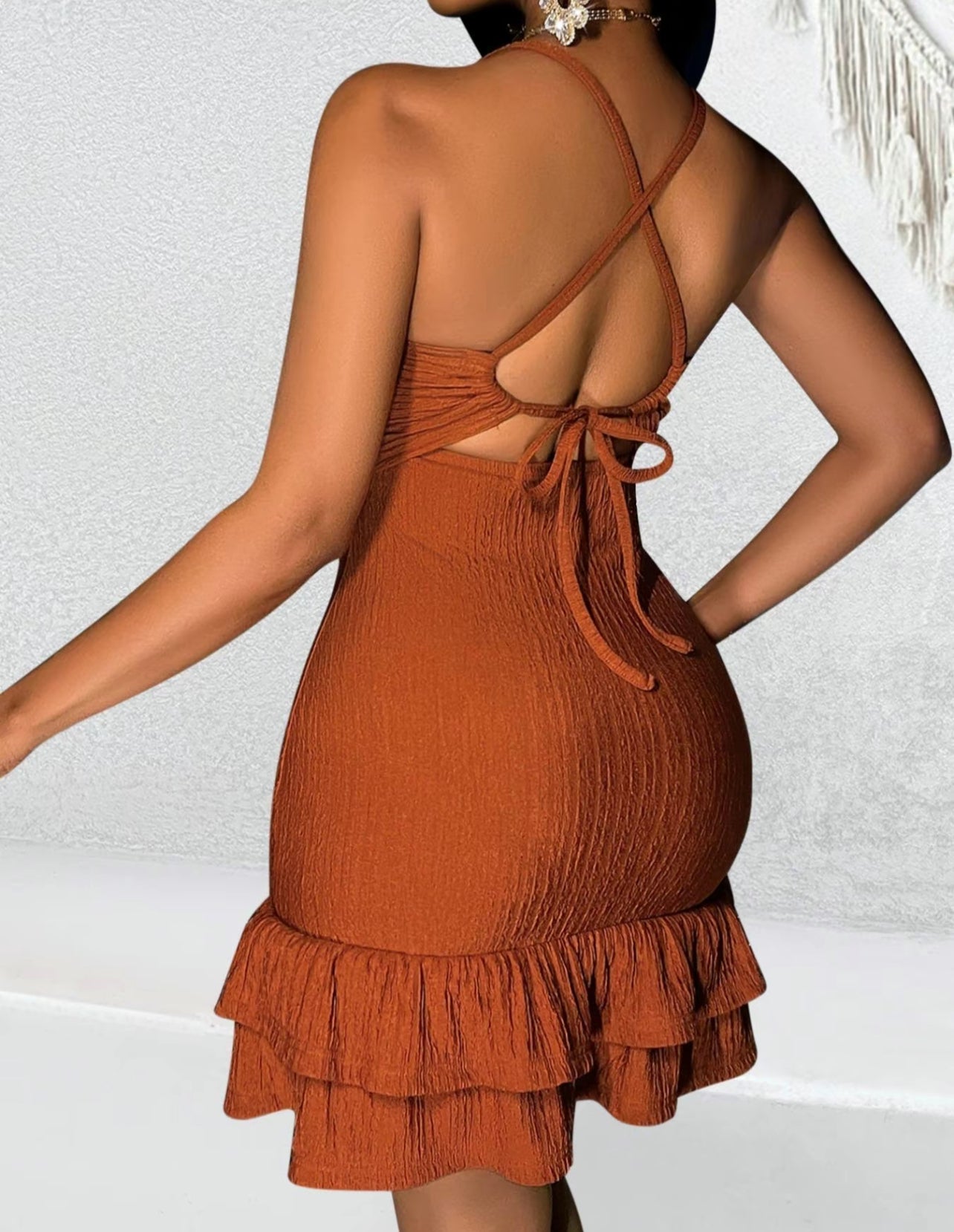 Sun-Kissed Beauty Mini Dress