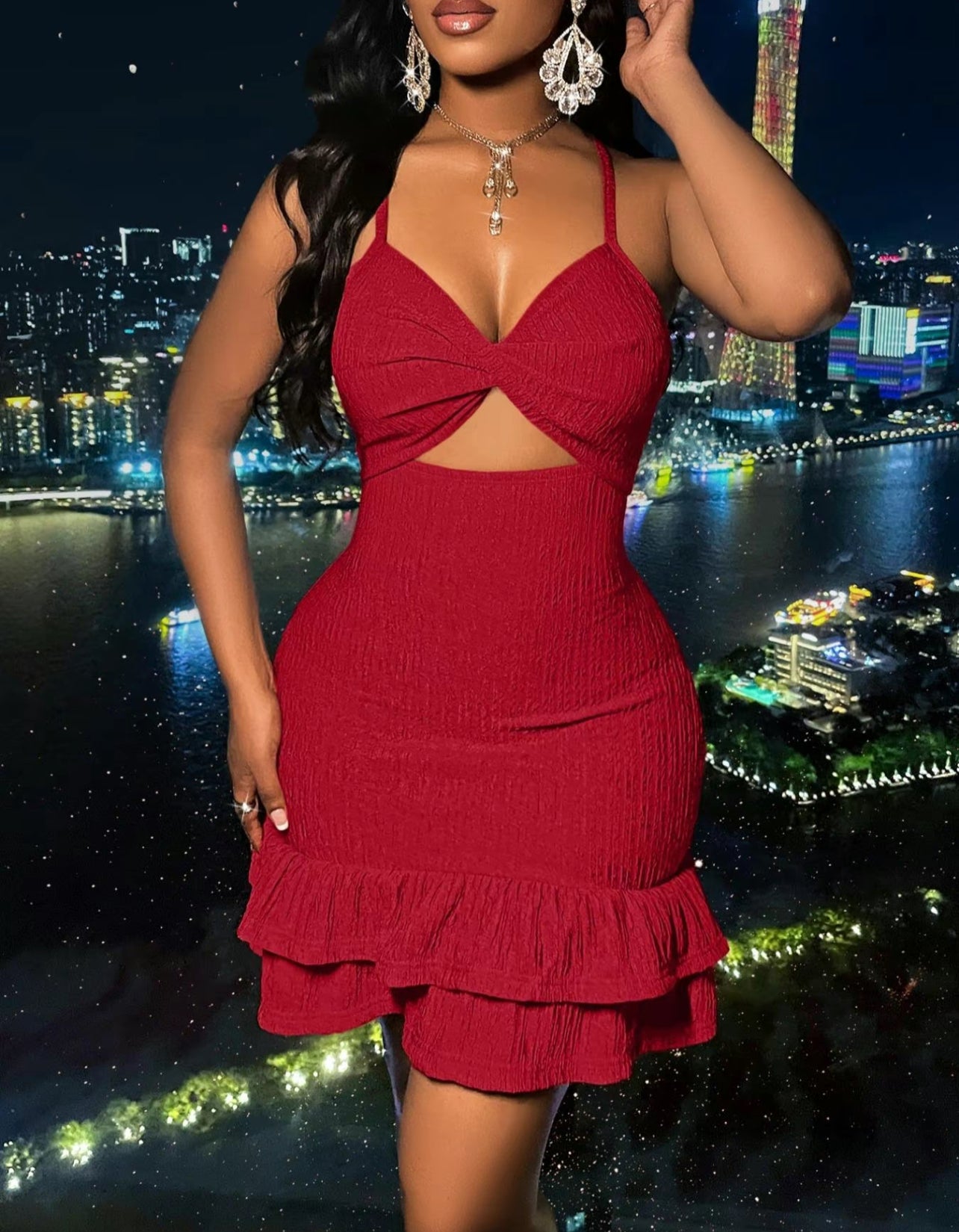 Sun-Kissed Beauty Mini Dress